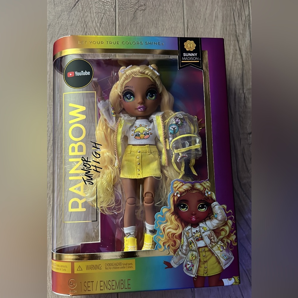 Doll from rainbow collection.